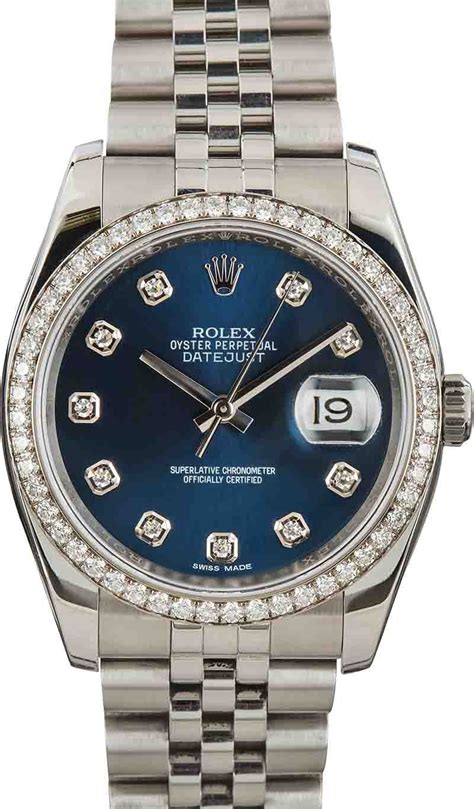 used rolex datejust 116244